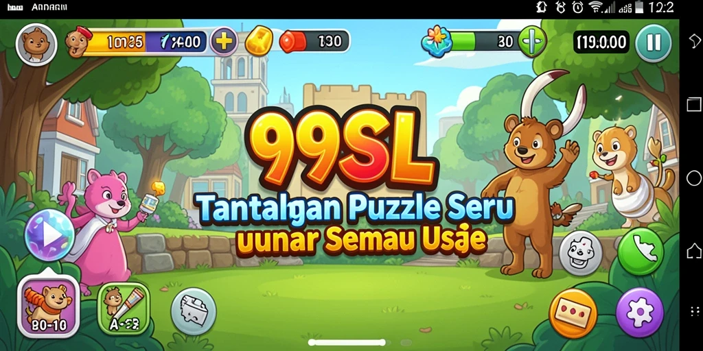 Screenshot gameplay 99SL yang menunjukkan tantangan puzzle menarik.