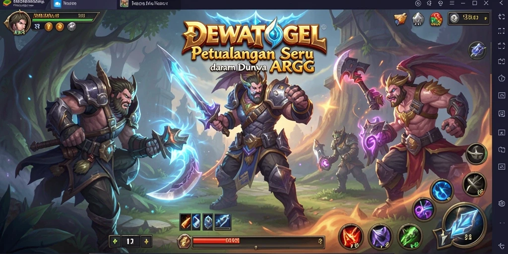 Gameplay seru DEWATOGEL yang memukau dalam dunia ARPG.