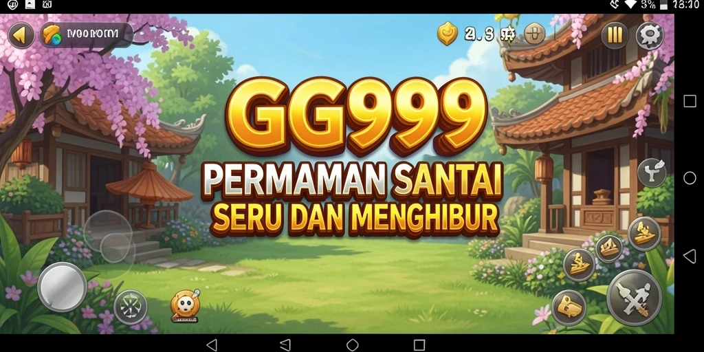 Tampilan screenshot GG999 menampilkan gameplay santai yang menghibur.