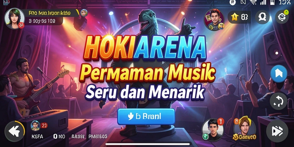 Tampilan gameplay HOKIARENA yang seru dan interaktif.
