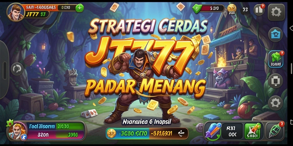 Screenshot JT777 menampilkan momen seru dalam pertempuran strategis.