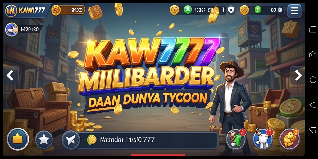 Tangkapan layar KAWI777 menampilkan pengalaman bermain Tycoon yang menarik.