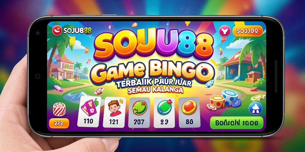 Tampilan gameplay menarik dari SOJU88 yang menghadirkan Bingo seru.