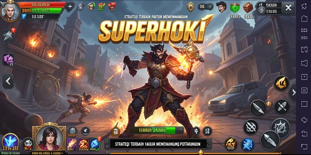 Bermain SUPERHOKI dengan strategi yang tajam dan gameplay seru.