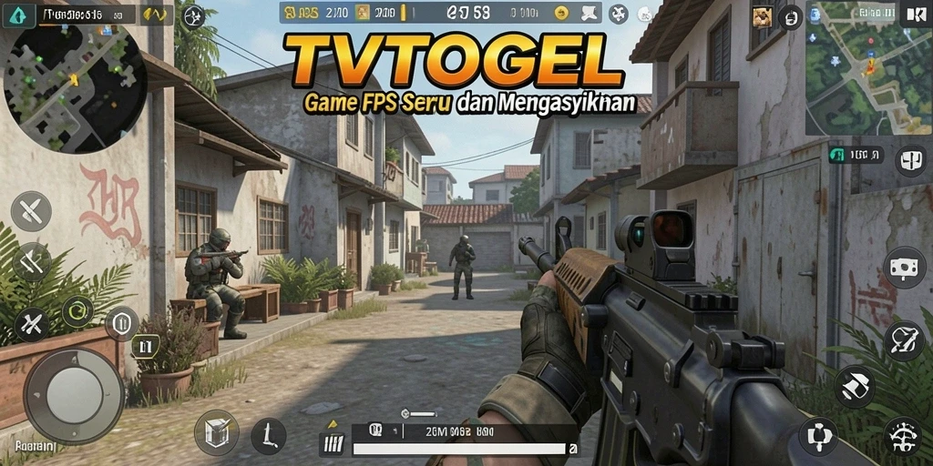 Tangkapan layar gameplay TVTOGEL dengan aksi seru di medan perang.