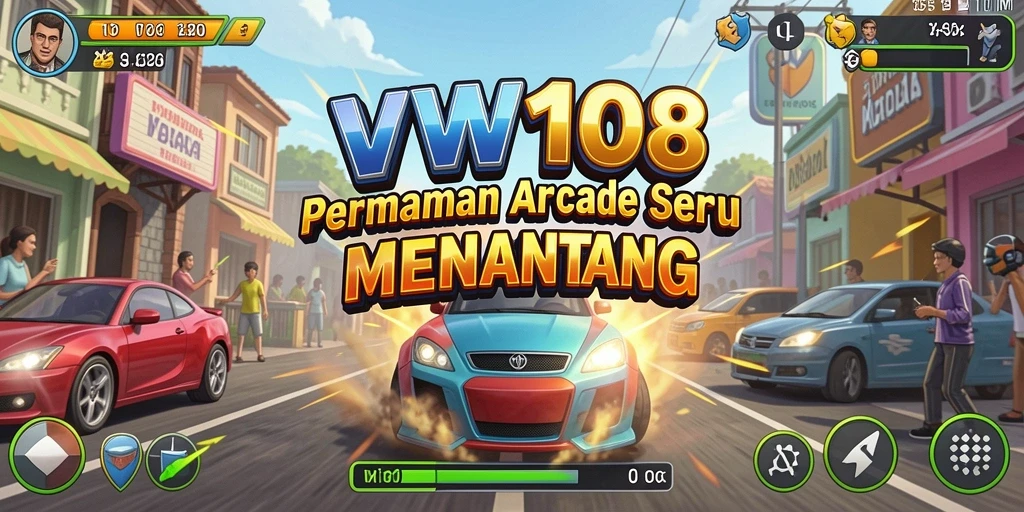 Tampilan gameplay VW108 yang penuh aksi dan tantangan.